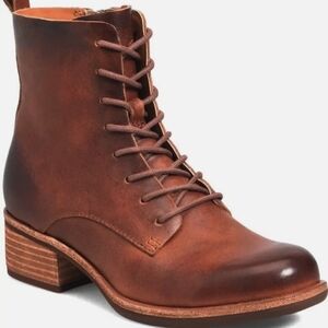 Kork-Ease Chestnut Lace Up Boots